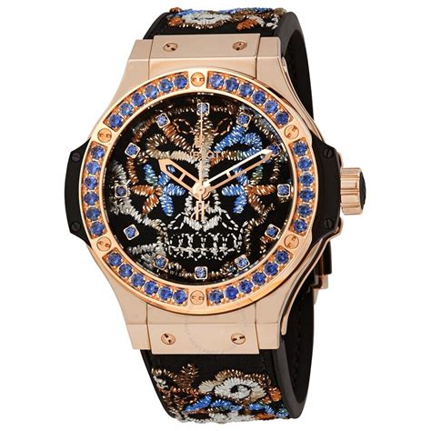 hublot skull dial|Hublot big bang watch.